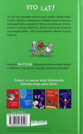 Matylda - Roald Dahl (twarda) [KSIĄŻKA]