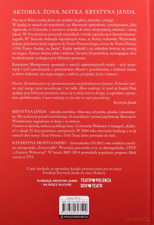Pani zyskuje przy bliższym poznaniu - Krystyna Janda, Katarzyna Montgomery (twarda) [KSIĄŻKA]