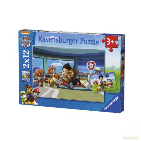 RAVENSBURGER 2x12 el. Psi patrol [PUZZLE]