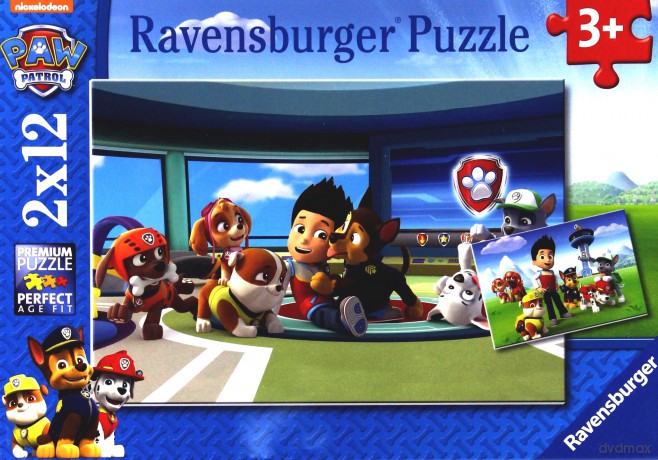 RAVENSBURGER 2x12 el. Psi patrol [PUZZLE]