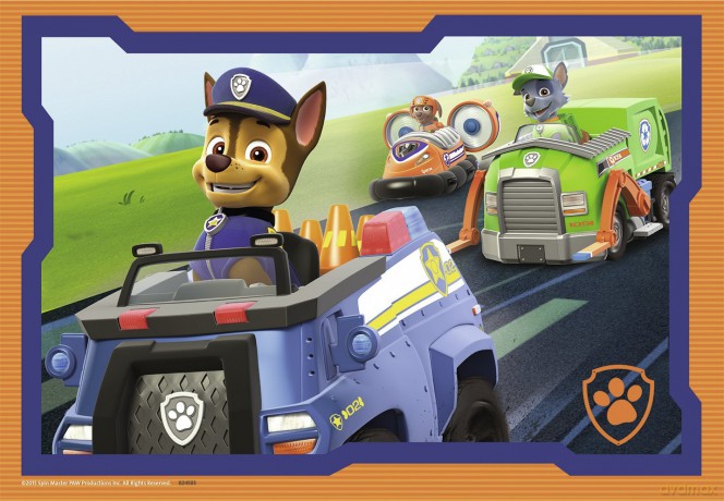 RAVENSBURGER 2x12 el. Psi patrol w akcji [PUZZLE]