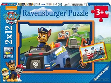 RAVENSBURGER 2x12 el. Psi patrol w akcji [PUZZLE]