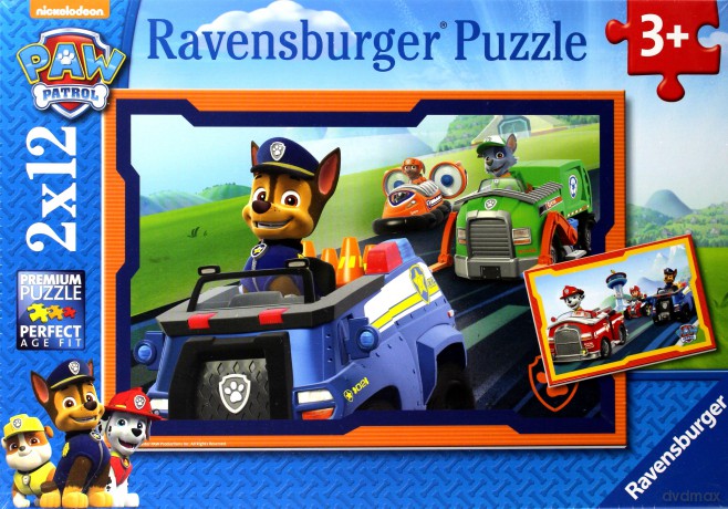 RAVENSBURGER 2x12 el. Psi patrol w akcji [PUZZLE]
