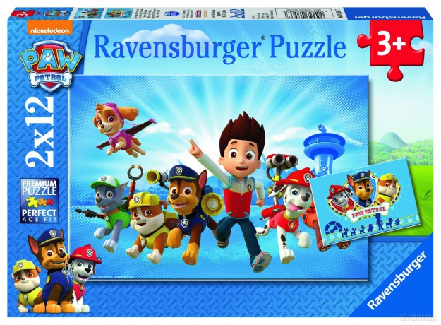RAVENSBURGER 2x12 el. Ryder i Psi patrol [PUZZLE]