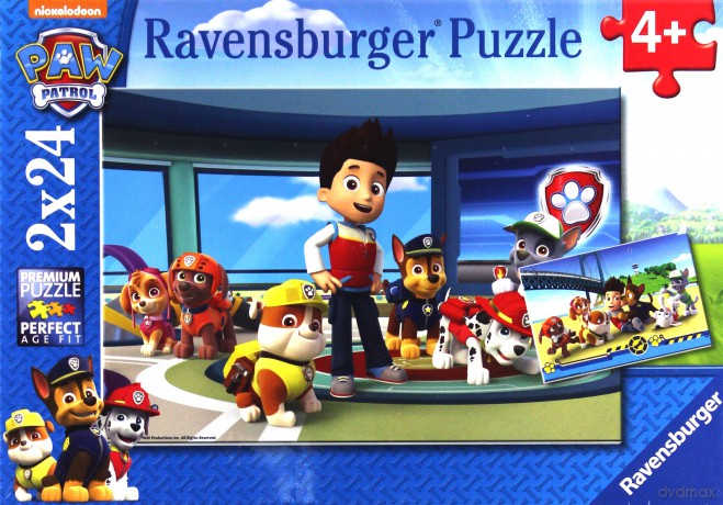 RAVENSBURGER 2x24 el. Pomocny węch. Psi patrol [PUZZLE]