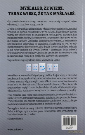 Różnorodny menedżer czyli za granicą władzy. Poradnik coacha - Włodzimierz Włodarski [KSIĄŻKA]