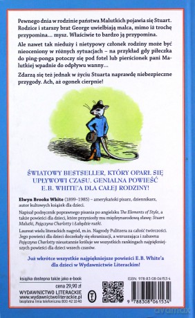 Stuart malutki - E.B. White (twarda) [KSIĄŻKA]