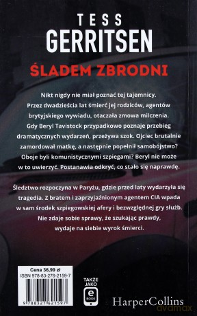 Śladem zbrodni - Tess Gerritsen [KSIĄŻKA]