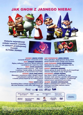 Gnomeo i Julia (ecopack) [DVD]