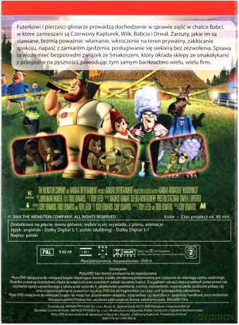 Czerwony Kapturek - prawdziwa historia (ecopack) [DVD]