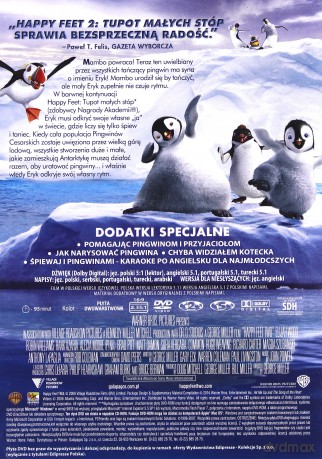 Happy Feet: Tupot małych stóp 2 [DVD]