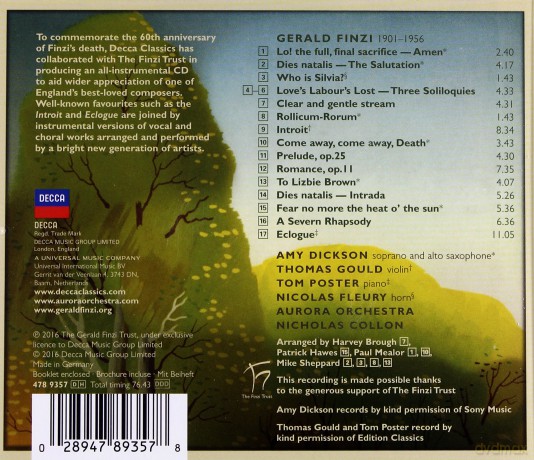 Introit The Music Of Gerald Finzi [CD]