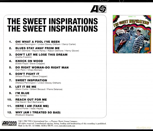 The Sweet Inspirations: The Sweet Inspirations [CD]