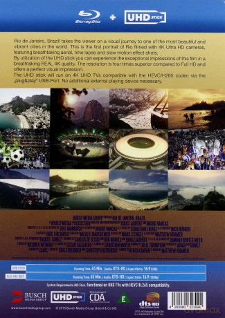 Rio De Janeiro, Brazil [Blu-Ray]+[USB]