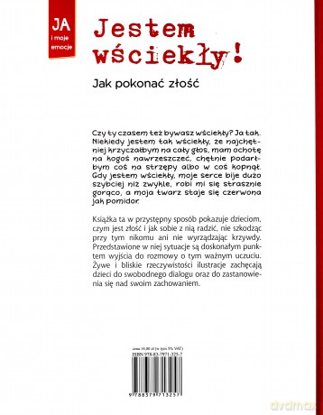 Jestem wściekły! Jak pokonać złość - Dagmar Geisler (twarda) [KSIĄŻKA]