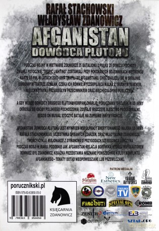 Afganistan. Dowódca plutonu - Rafał Stachowski, Władysław Zdanowicz [KSIĄŻKA]