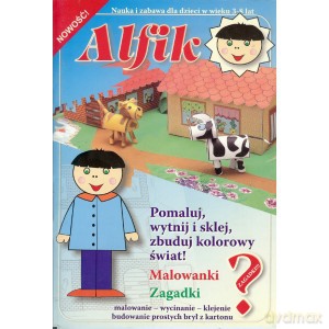 Alfik. Zeszyt edukacyjny [KSIĄŻKA]