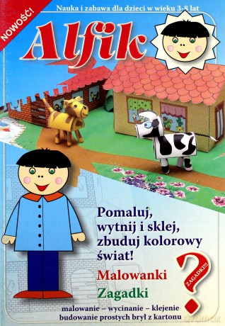 Alfik. Zeszyt edukacyjny [KSIĄŻKA]
