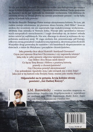 Ani żadnej rzeczy - S. M. Borowiecky [KSIĄŻKA]