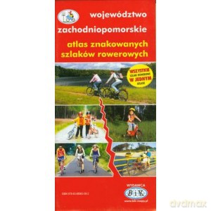 Atlas szlaków rowerowych województwo zachodniopomorskie