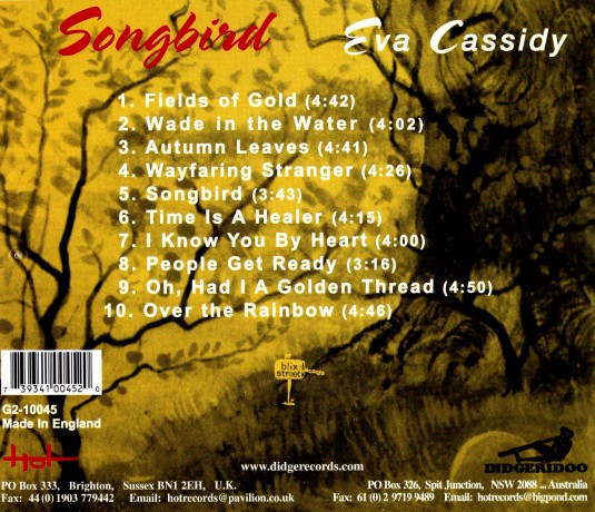 Eva Cassidy: Songbird [CD]