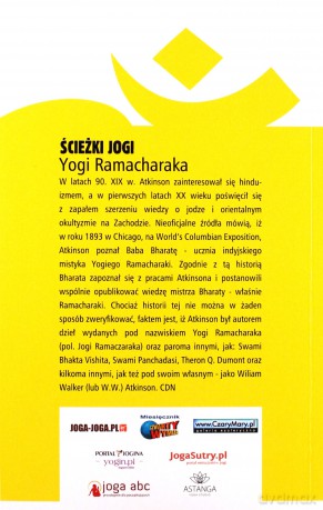Ścieżki jogi - Yogi Ramacharaka [KSIĄŻKA]