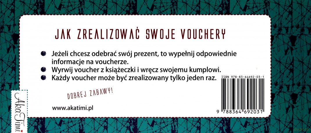 Vouchery dla najlepszego kumpla - A. Szymendera [KSIĄŻKA]
