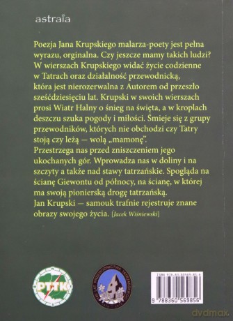 Wiersze tatrzańskie - Jan Tadeusz Krupski [KSIĄŻKA]