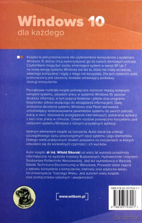 Windows 10 dla każdego - Witold Sikorski [KSIĄŻKA]