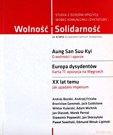 Wolność i Solidarność. 3/2012 [KSIĄŻKA]