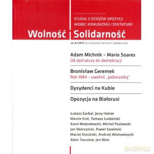 Wolność i Solidarność. 4/2012 [KSIĄŻKA]