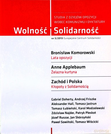 Wolność i Solidarność. 5/2013 [KSIĄŻKA]