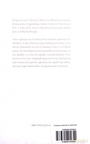 Wyznanie Braterstwa Rózokrzyża - Jan Rijckenborgh [KSIĄŻKA]