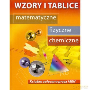 Wzory i tablice matematyczne, fizyczne, chemiczne - T. Rabi Szymczyk [KSIĄŻKA]