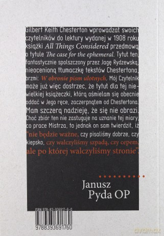 Zbiór pism ulotnych - Janusz Op Pyda [KSIĄŻKA]
