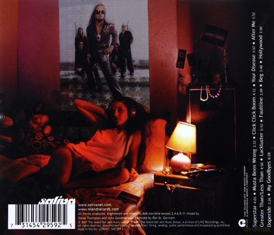 Saliva: Every Six Seconds [CD]