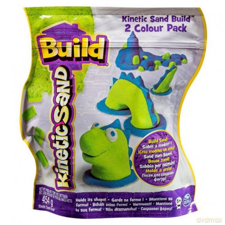 KINETIC SAND Piasek konstrukcyjny zielono-niebieski