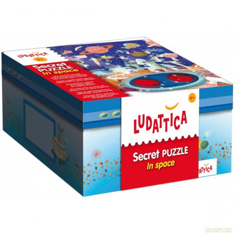 LUDATTICA 24 el. Sekretne puzzle W kosmosie [PUZZLE]
