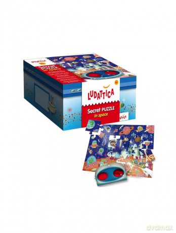 LUDATTICA 24 el. Sekretne puzzle W kosmosie [PUZZLE]