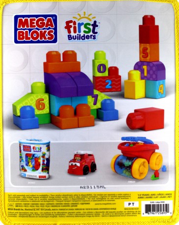 MEGA BLOKS First builders Liczymy 12 [KLOCKI]