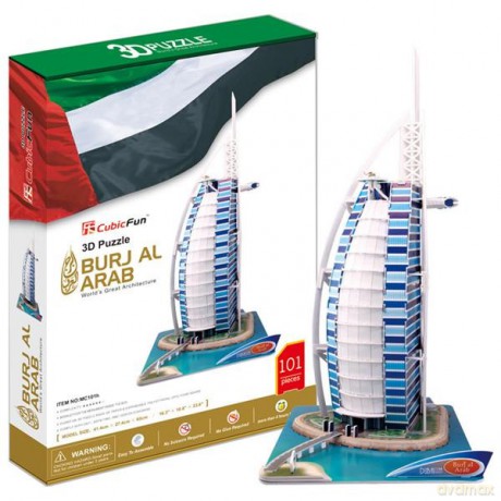 PUZZLE 3D Burjal Arab Zestaw XL [PUZZLE]