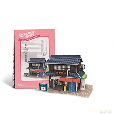 PUZZLE 3D Domki świata Japonia [PUZZLE]