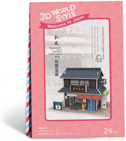 PUZZLE 3D Domki świata Japonia [PUZZLE]