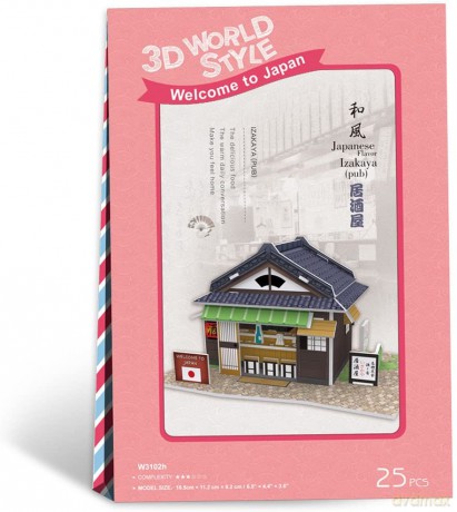 PUZZLE 3D Domki świata Japonia [PUZZLE]