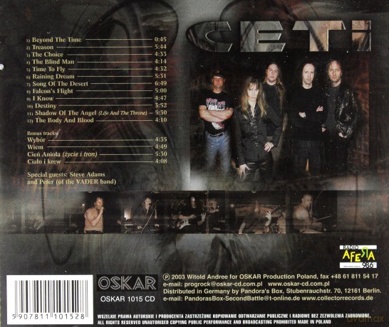 Ceti: Shadow Of The Angel [CD]
