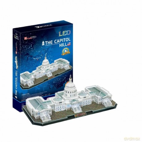 PUZZLE 3D Kapitol (Światło) [PUZZLE]