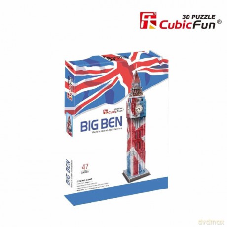 PUZZLE 3D Zegar Big Ben [PUZZLE]