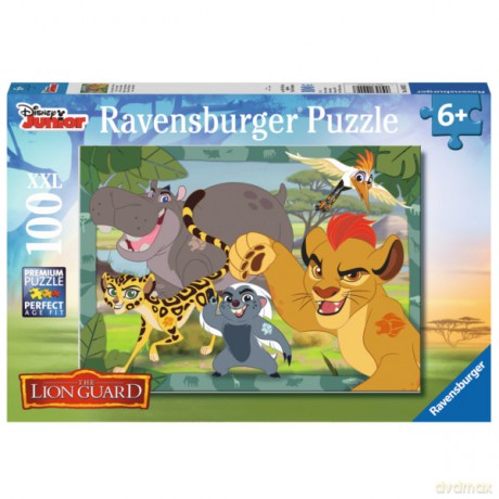 RAVENSBURGER 100 el. XXL Lwia Straż [PUZZLE]