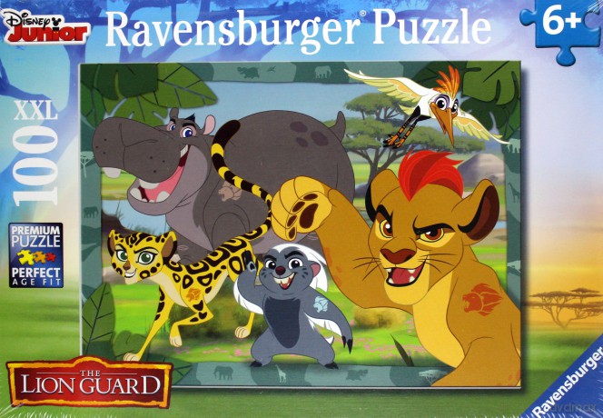 RAVENSBURGER 100 el. XXL Lwia Straż [PUZZLE]