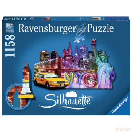 RAVENSBURGER 1158 el. New York [PUZZLE]